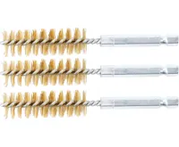 BGS Kartáče mosazné, sada 3 ks, 15 mm, 6.3 mm (1/4&quot;) Drive, 3 pcs.