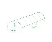 Garden King Zahradní tunel 500 x 40 x 60 cm (6)