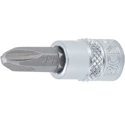 BGS Hlavice zástrčná 1/4" PH 3, zatíž. do 2 kg