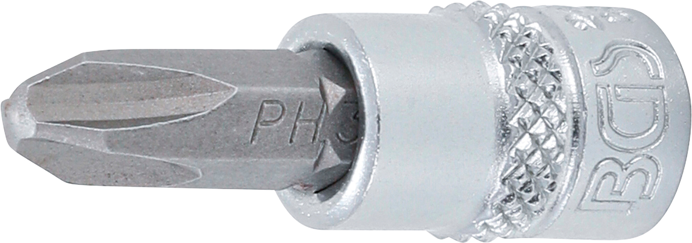 Bgs hlavice zástrčná 1/4" ph 3, zatíž. do 2 kg