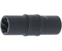 BGS Speciální otočný bit pro povolení poškozených šroubů 17 mm, 12,5 mm (1/2") BGS Speciální otočný bit pro povolení poškozených šroubů 17 mm, 12,5 mm (1/2")