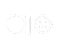 SAPHO STEN zrcadlo s LED podsvícením 60x60cm (7)