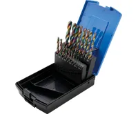 BGS Vrtáky HSS 1,0 - 10,0 mm, 19 dílů, s cobalt. povrchem