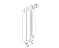 Lipovica ORION 350 - 6 čl. PLUS - pravé připojení - rohové (3)