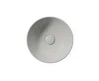 GSI PURA keramické umývátko na desku, průměr 32cm, cenere mat (1)
