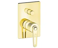 SAPHO BEBÉ podomítková sprchová baterie, 2 výstupy, zlato SAPHO BEBÉ podomítková sprchová baterie, 2 výstupy, zlato