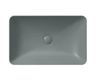 GSI PURA keramické umyvadlo na desku 60x38cm, agave mat (3)