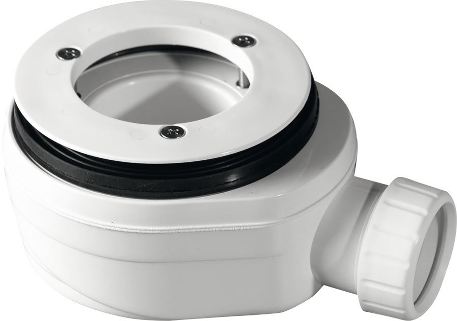Gelco gelco vaničkový sifon, průměr 90mm, dn40, nízký, pro vaničky s krytem