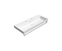 GSI NUBES keramické dvojumyvadlo 120x50cm, broušená spodní hrana, bílá ExtraGlaze (1)