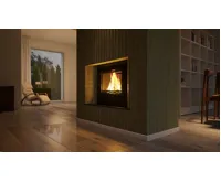 HS Flamingo Krbová vložka AQUAFLAM ® 25 s výměníkem a manuální regulací (36)