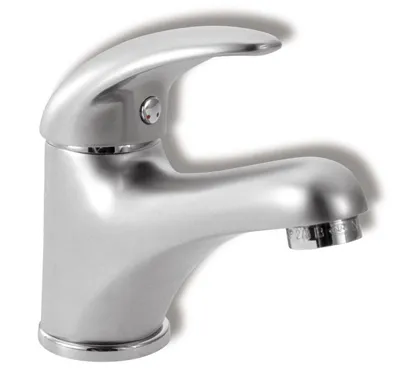 NOVASERVIS Umyvadlová baterie bez výpusti Metalia 55 satino - 55001/1,9