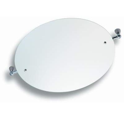 NOVASERVIS Zrcadlo s výklopným držákem kulaté 50 cm Metalia 3 chrom - 6313,0