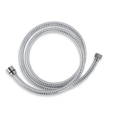 NOVASERVIS Sprchová hadice plastová 150 cm bílá-chrom - BIFLEX/150,1