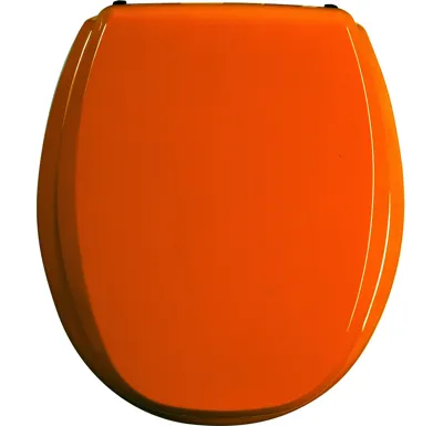 NOVASERVIS Sedátko tvarované dřevo - WC/ORANZOVA